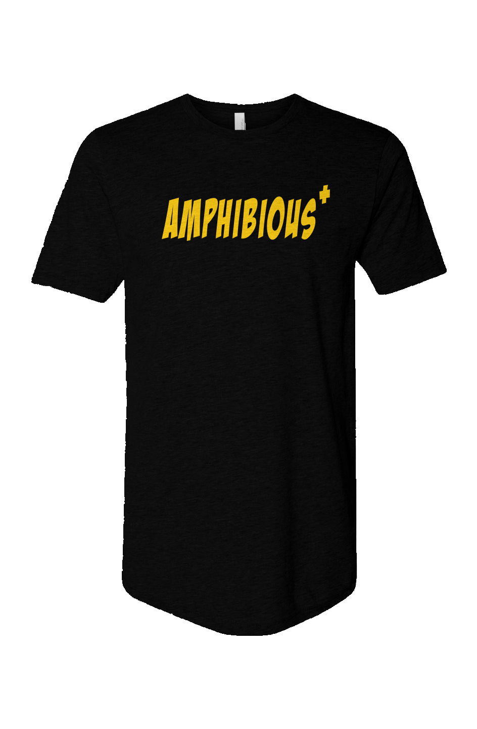 Amphibious+ Long Body Tee - Black